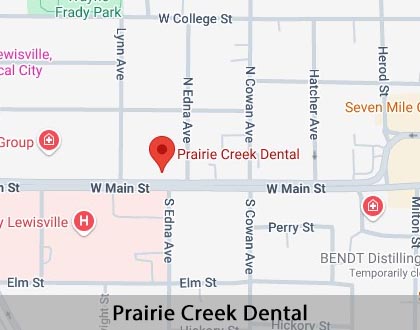 Map image for Implant Dentist in Lewisville, TX